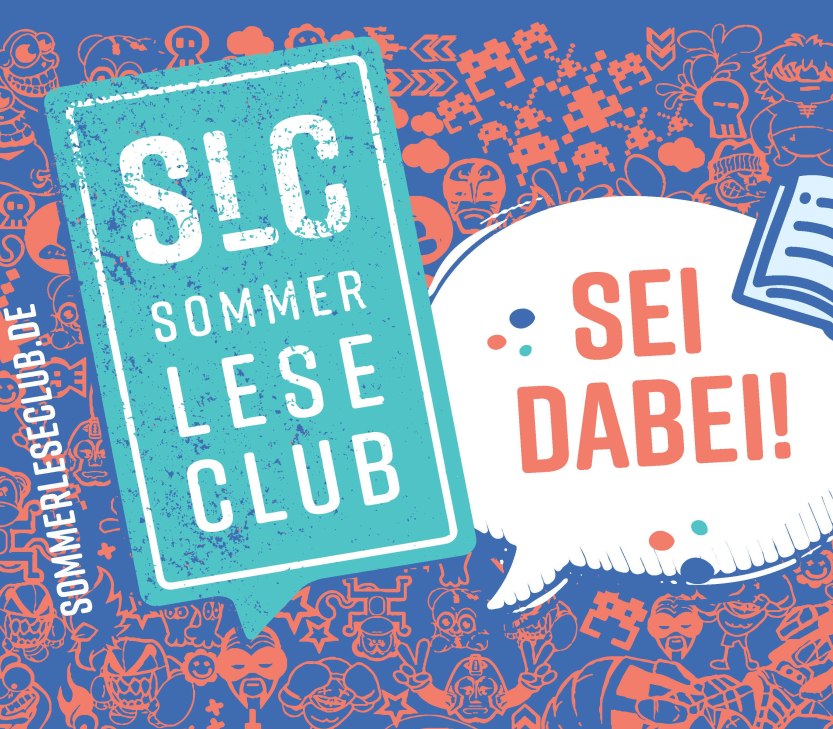 Postkarte mit Illustration für den Sommerleseclub, © Kultursekretariat Gütersloh