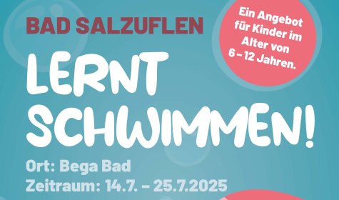 Akteurs-Bündnis „Schwimmen in Bad Salzuflen“ startet ihr drittes Projekt vom 14. bis zum 25. Juli
Schwimmbefähigung für Kinder im Alter von 6 bis 12 Jahren - Anmeldungen ab 01. Juni möglich
, © Bürgerstiftung Bad Salzuflen