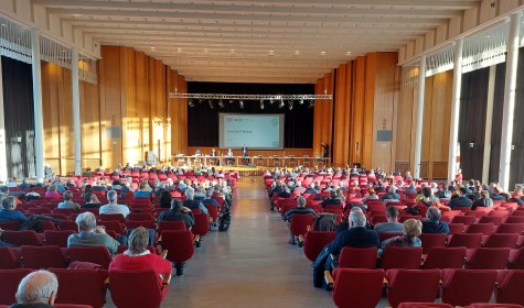 Sonderratssitzung am 15.03.2023 zum Bahnprojekt Hannover-Bielefeld, © Stadt Bad Salzuflen