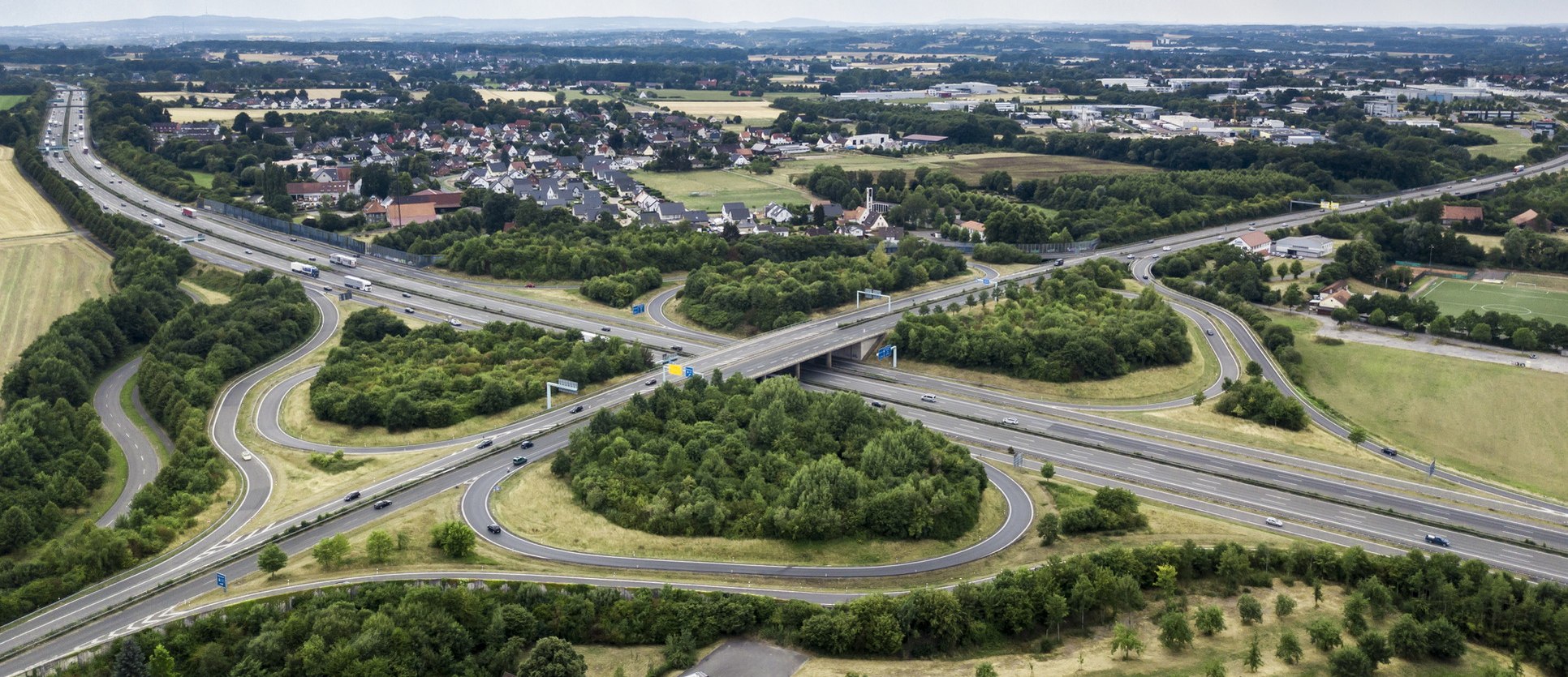 Autobahnauffahrt Bad Salzuflen, © Jan Voth