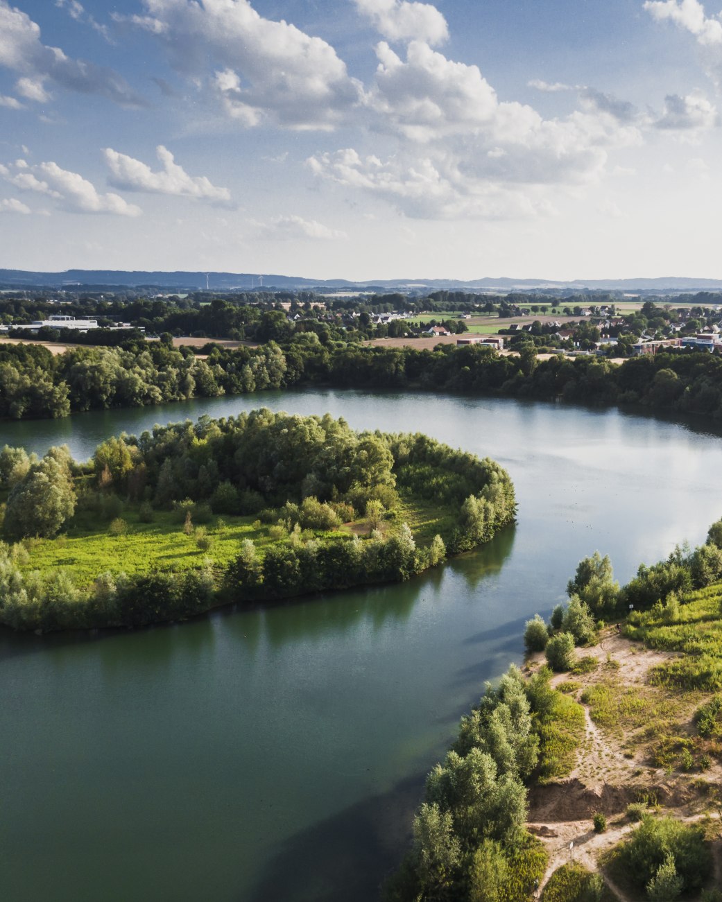 Panorama Hartigsee, © Jan Voth