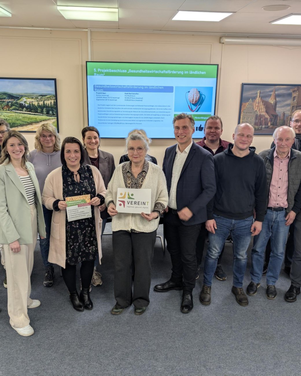 LEADER Kleiprojekte Beschluss Aufruf, &copy; Verein(t) &ndash; regional.gesund.digital e.V.