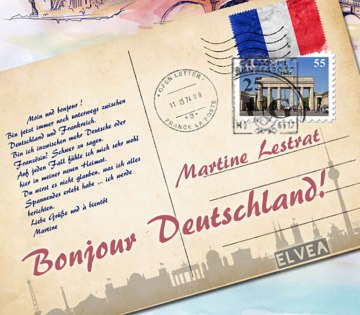 Cover des Buches &quot;Bonjour Deutschland&quot; , © Elvea Verlag