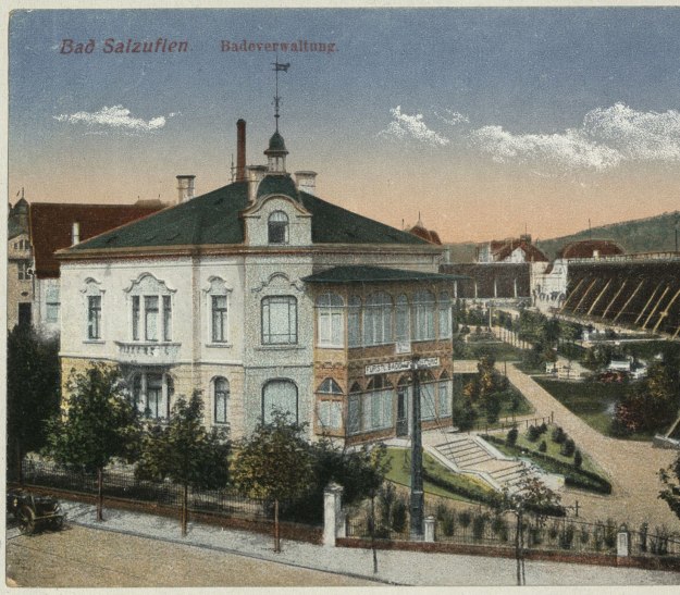 Badeverwaltung historisch, © Stadt Bad Salzuflen