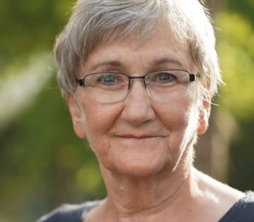 Ein Foto der Autorin Angelika Rehse, © Indira Deviagge