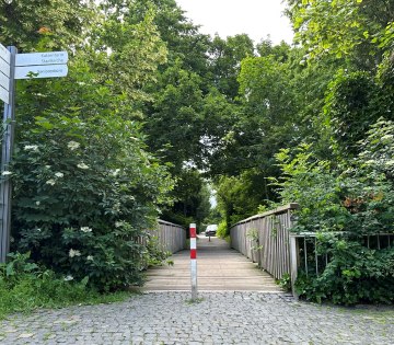 Fu&szlig;g&auml;ngerbr&uuml;cke Bleichstra&szlig;e, &copy; Stadt Bad Salzuflen