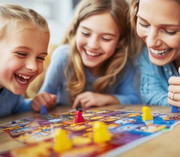Famlien Spiele-Tag, &copy; stock.adobe.com | evgenia_lo