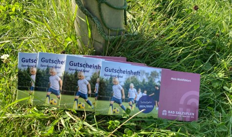 Gutscheinheft Sport und Spiel, &copy; Stadt Bad Salzuflen