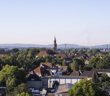 Blick über Schötmar zur Kilianskirche., © Jan Voth