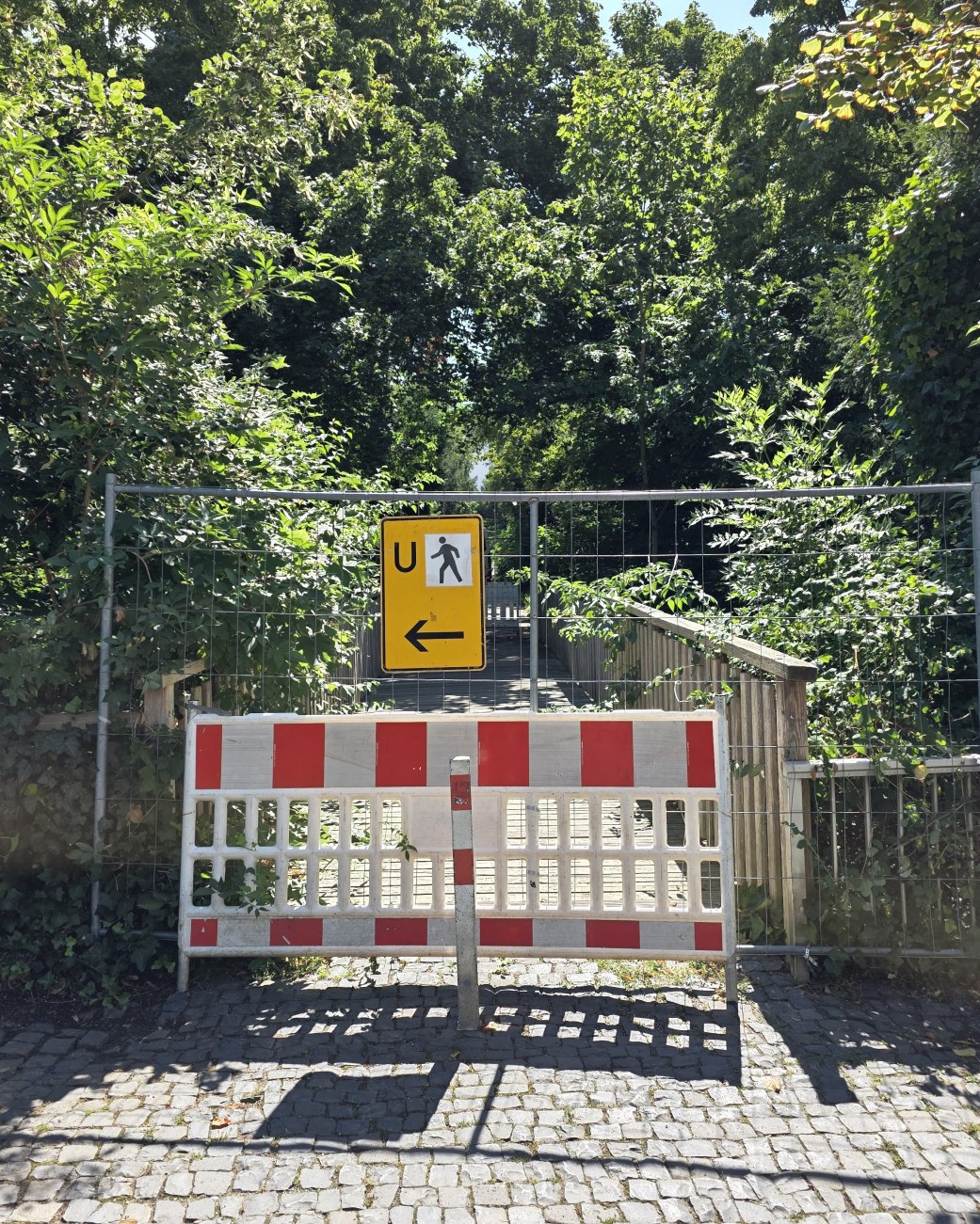 Sperrung Br&uuml;cke Salze, &copy; Stadt Bad Salzuflen