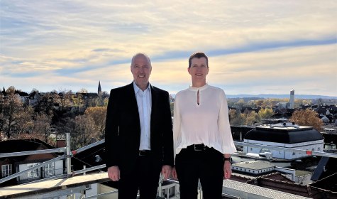 Die Innenstadt immer im Blick
Wirtschaftsförderer Frank Heinkel und Flächenmanagerin Silke Groß
, © Stadt Bad Salzuflen