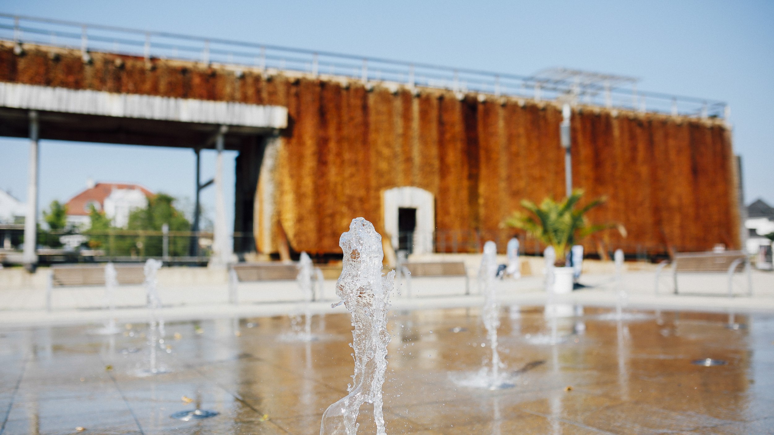 Staatsbad Salzuflen_Gradierwerk Wasserspiel_S.Strothb&auml;umer , &copy; (c) Staatsbad Salzuflen_S.Strothb&auml;umer 