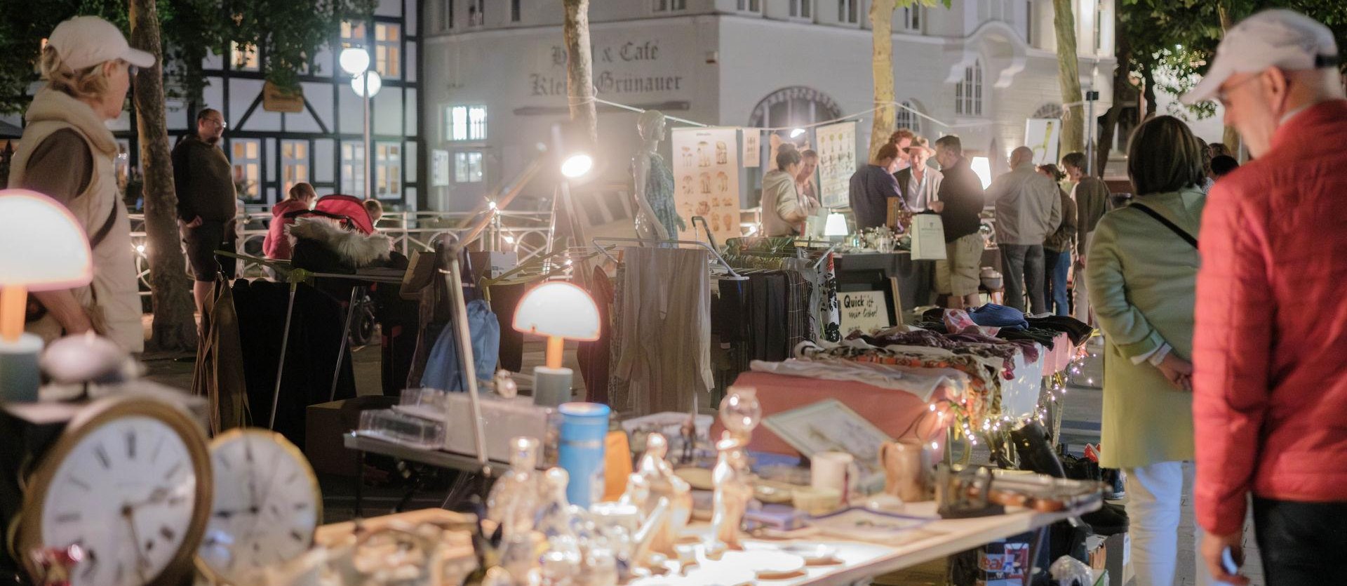 Nachtflohmarkt Steege, © Stadt Bad Salzuflen // M.Koczy Nachtflohmarkt Steege, © Stadt Bad Salzuflen // M.Koczy