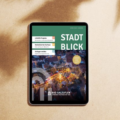 Stadtblick Nr. 6 Winter 2025/2026, © Stadt Bad Salzuflen