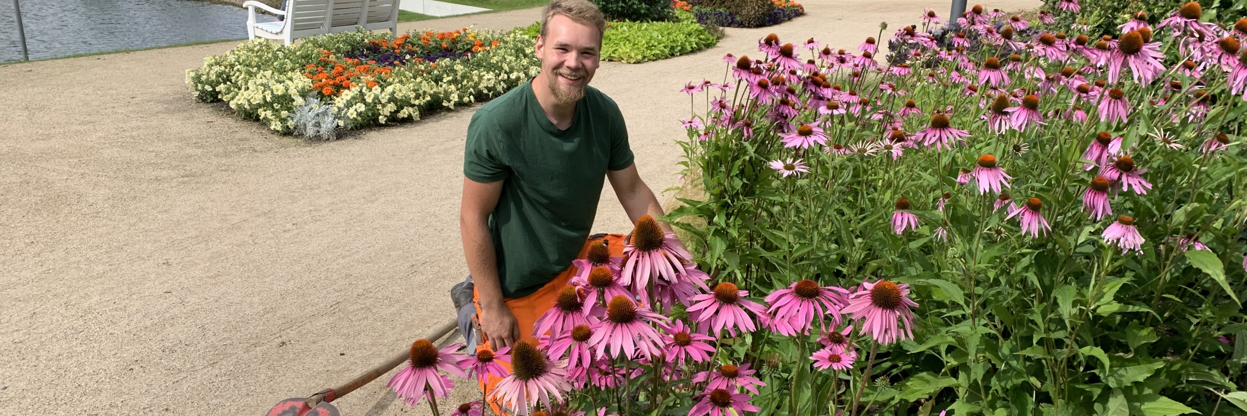 Arbeiten im Kurpark, © Stadt Bad Salzuflen