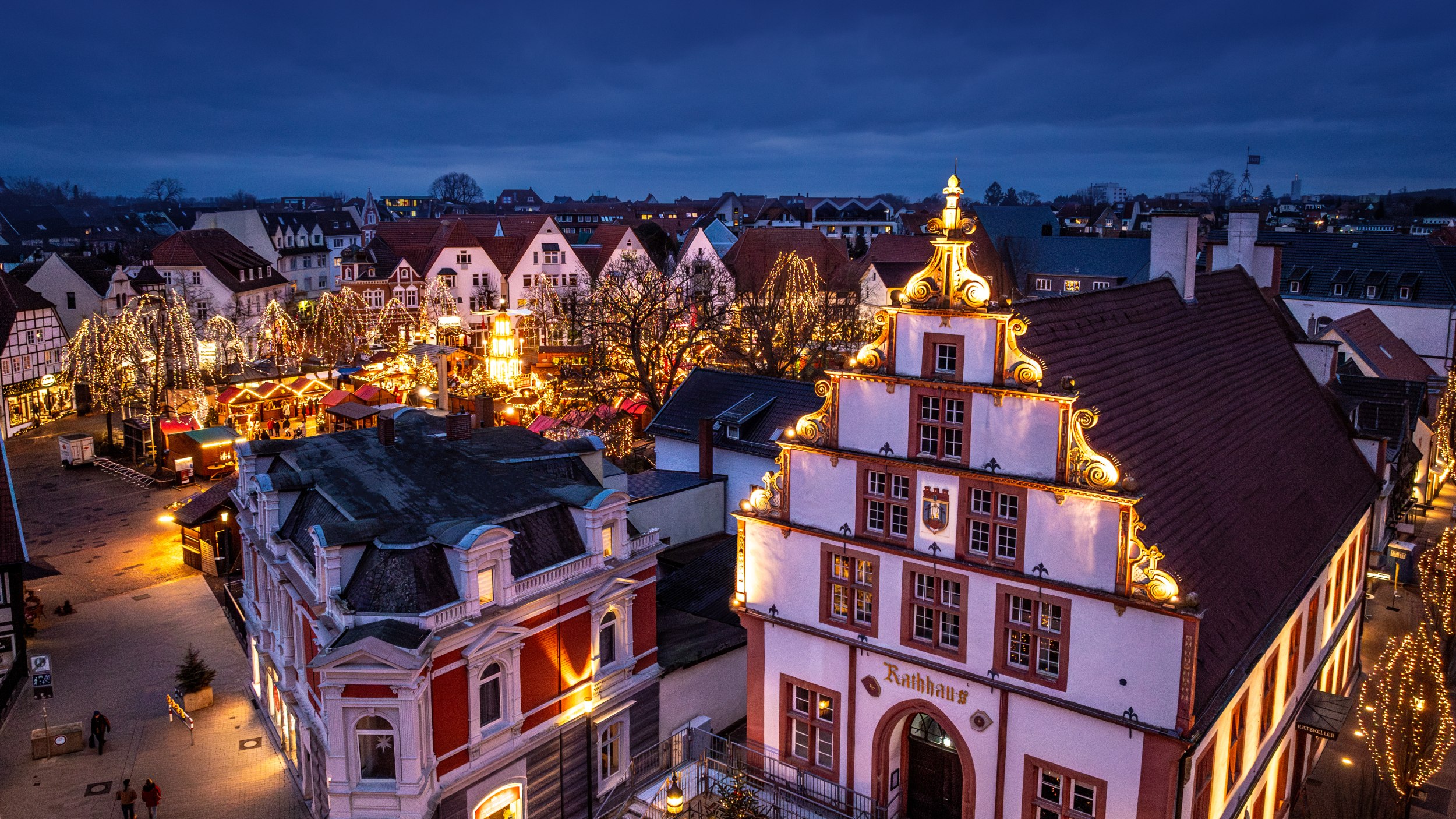Weihnachtstraum Rathaus, © Stadt Bad Salzuflen / Teutoburger Wald / D. Ketz