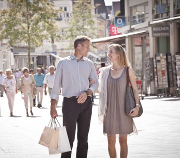Shopping in der Langen Stra&szlig;e