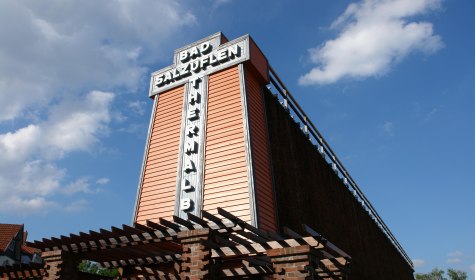 Das Gradierwerk an der Parkstraße ist eines der Bad Salzufler Wahrzeichen., © Stadt Bad Salzuflen