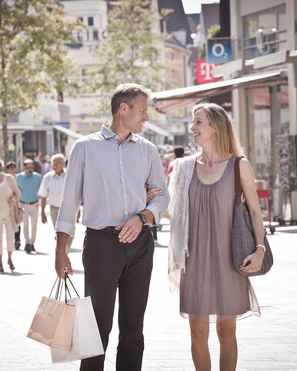 Shopping in der Langen Stra&szlig;e