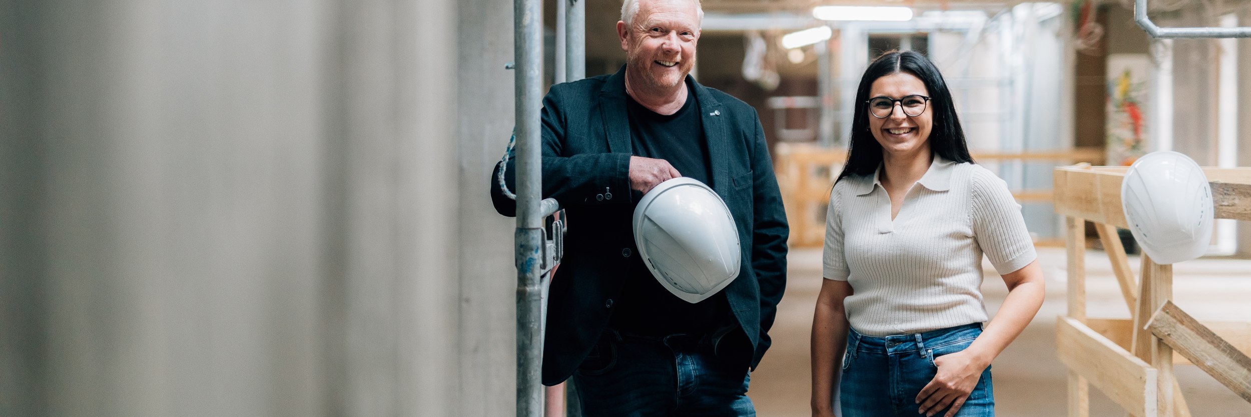 Bauingenieure auf der Baustelle, © Stadt Bad Salzuflen | Michael Adamski