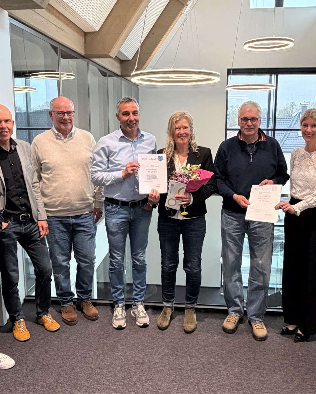 Dienstjubil&auml;um EggeringStrodtb&auml;umer-Tettey, &copy; Stadt Bad Salzuflen