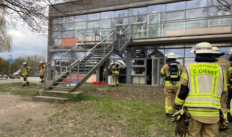 Brand Grundschule Knetterheide, © Feuerwehr Bad Salzuflen