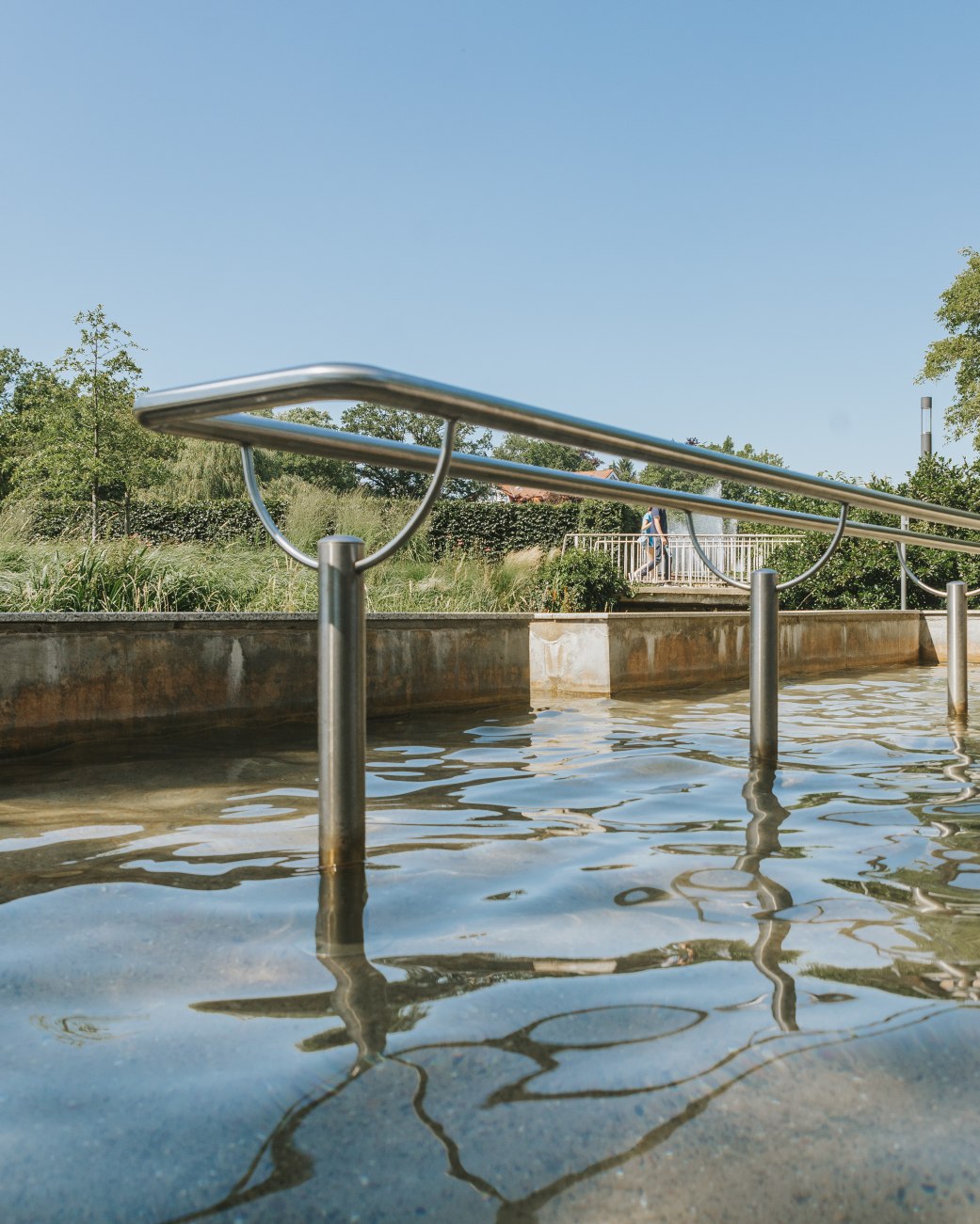 Wasser-Tretbecken Kurpark, © Stadt Bad Salzuflen/M. Adamski Wasser-Tretbecken Kurpark, © Stadt Bad Salzuflen/M. Adamski