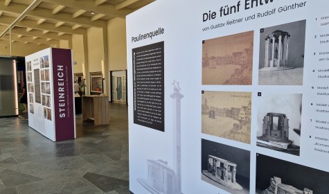 Sonderausstellung Steinreich in der Wandelhalle Bad Salzuflen - Stadtarchiv Bad Salzuflen, &copy; Stadt Bad Salzuflen