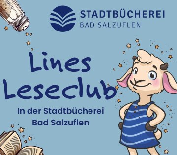 Line lädt zum Leseclub, © Stadt Bad Salzuflen Line lädt zum Leseclub, © Stadt Bad Salzuflen