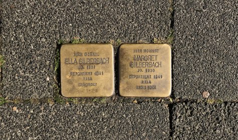 Stolpersteine in der Schloßstraße 16 in Bad Salzuflen. , © Stadt Bad Salzuflen
