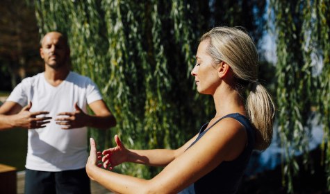 Staatsbad Salzuflen_Kurpark bewusst atmen, &copy; Stadt Bad Salzuflen / S. Strothb&auml;umer