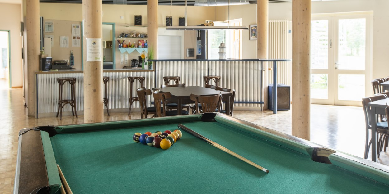 Billiardtisch im @on Schötmar, © Jan Voth Billiardtisch im @on Schötmar, © Jan Voth