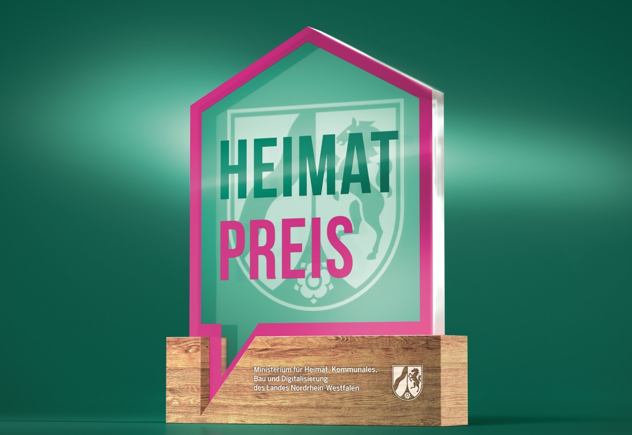 Heimat-Preis, © Ministerium für Heimat, Kommunales, Bau und Digitalisierung des Landes Nordrhein-Westfalen Heimat-Preis