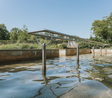 Wasser-Tretbecken Kurpark, &copy; Stadt Bad Salzuflen/M. Adamski