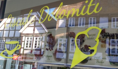 Eiscafé Dolomiti quer, © Stadt Bad Salzuflen / Oliver Siekmann
