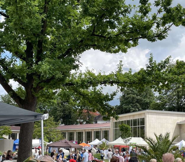 Vorplatz Wandelhalle, © Stadt Bad Salzuflen