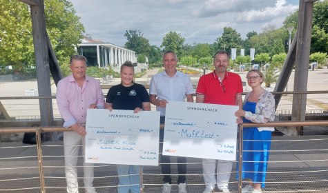 AOK Firmenlauf 2026 Spenden&uuml;bergabe, &copy; Stadt Bad Salzuflen