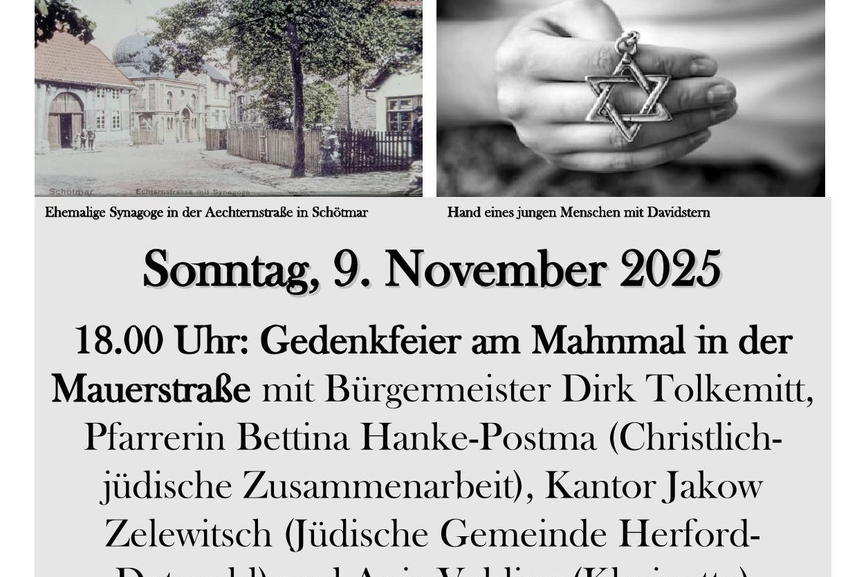 Gegen das Vergessen Programmflyer Gegen das Vergessen Programmflyer